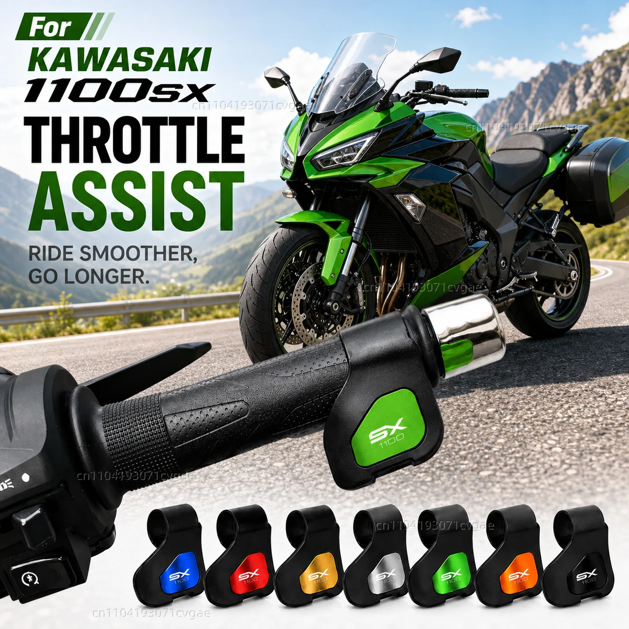 For KAWASAKI 1100sx Ninja 1100 SX SE 2025-2026 Motorcycle Throttle Assistant Clip Labor Saver Acceleration Labor-saving CNC New