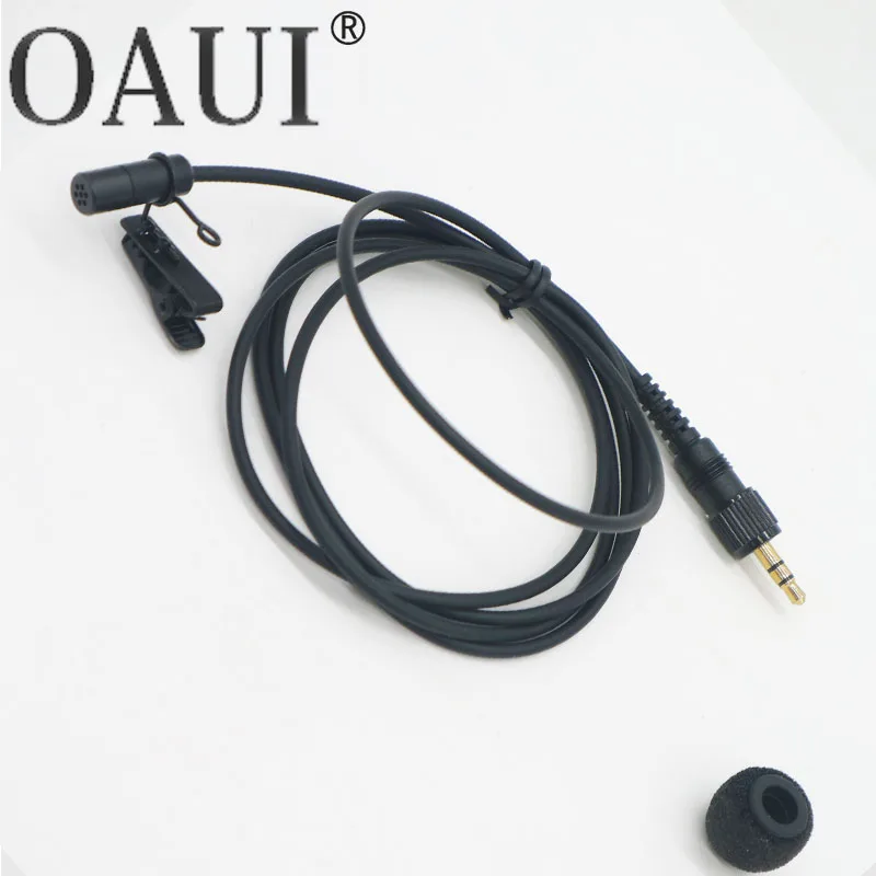 

Condenser Lavalier Microphone Mic Photography 3.5mm TRS Plug for Sony UWP V1 D11 D21 Wireless Microphones Transmitter System