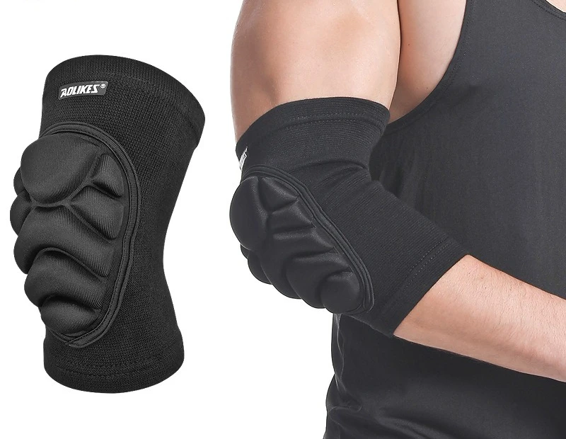 

Thickened Sponge Elbow Pads - Compression Anti-Collision Support for Volleyball, Basketball & Football