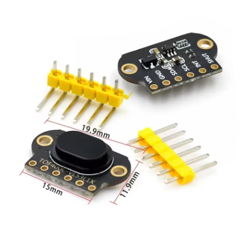 VL6180/VL53L0X/VL53L1X Time of Flight (ToF) Laser Ranging Sensor Module TOF050C TOF200C TOF400C 50CM/2M/4M IIC For Arduino STM32