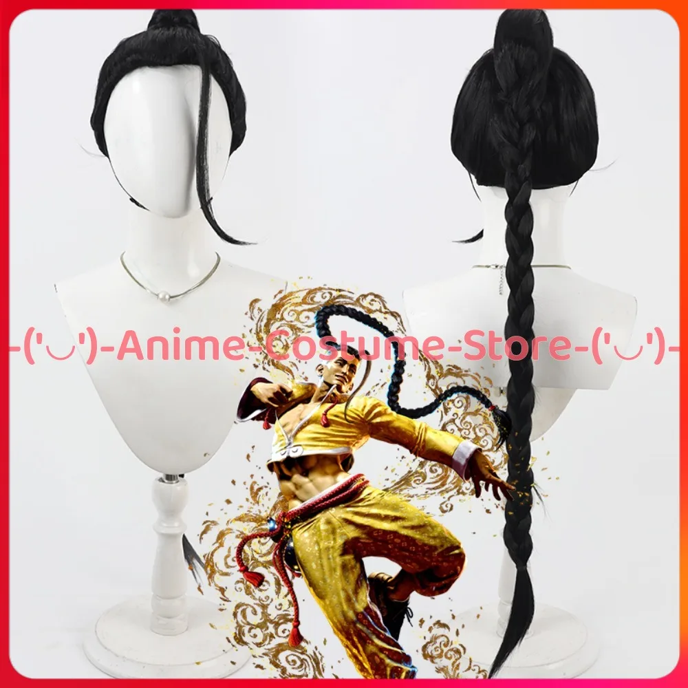 

Street Fighter 6 Jamie Siu Cosplay Wig Anime Game Character Halloween Carnival Party Costume Wigs Heat Resistant Synthetic Hair