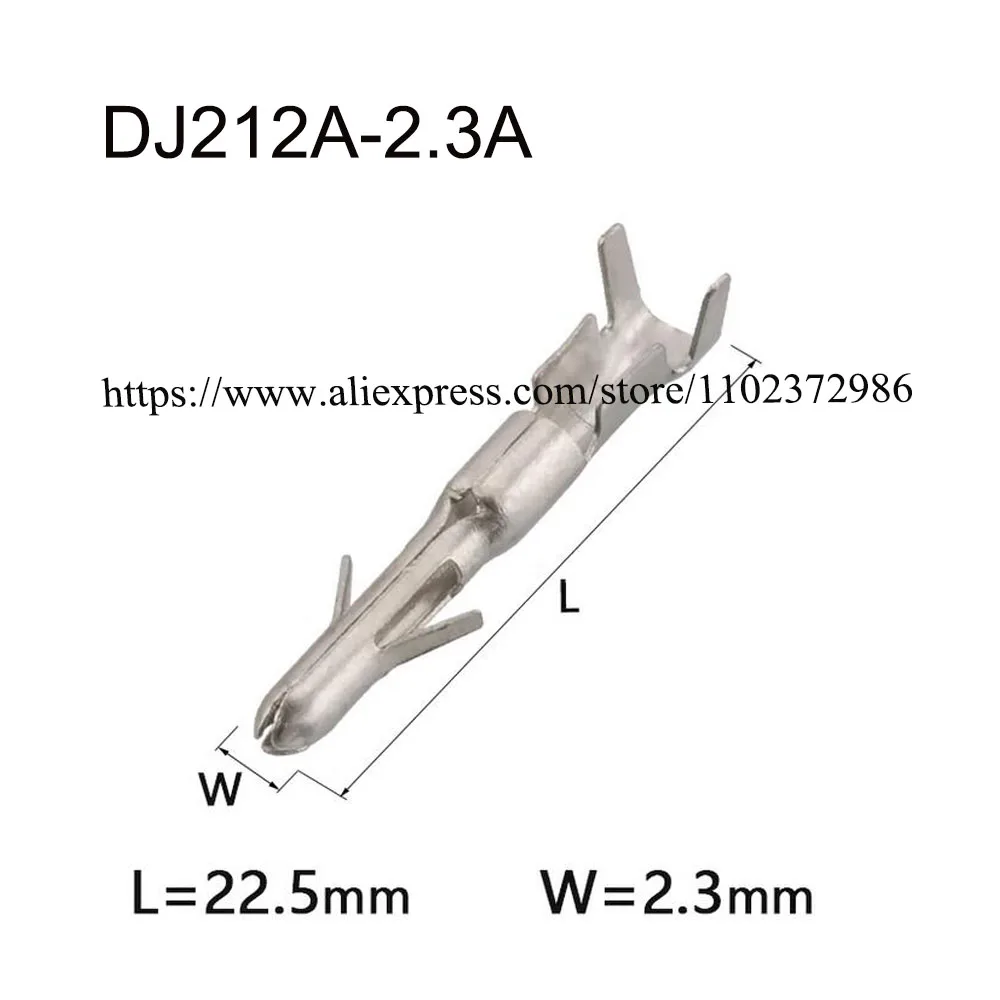 

2000PCS DJ212A-2.3A New energy automotive waterproof connector female male plug terminal socket pin