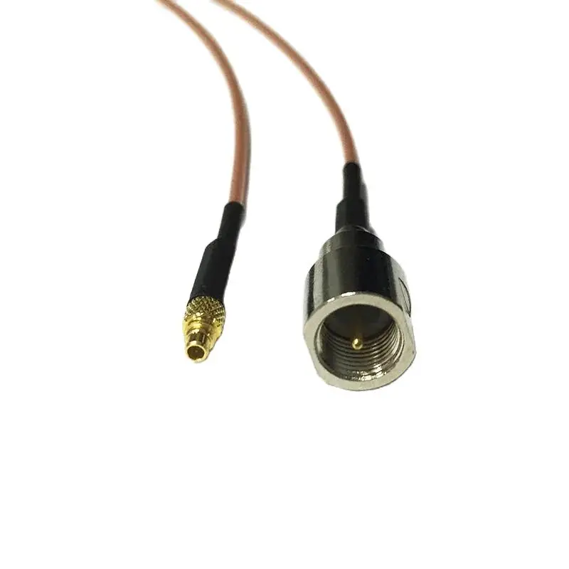 Nieuwe Fme Mannelijke Stekker Schakelaar Mmcx Straight Rg178 Kabel Adapter Groothandel 15Cm 6 "Voor Wifi Netwerk