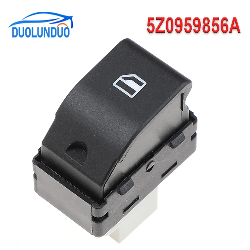 New Power window single switch Hight Quality Car Accessories 5Z0959856A 5Z0959856 4pins For Volkswagen Polo 2001-2009