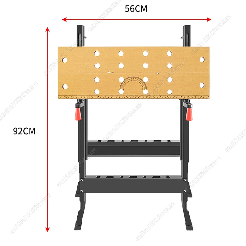 Profession Woodworking Table Workbench DIY Manual Carpentry Solid Wood Table Small Wood Console Household Multifunctional