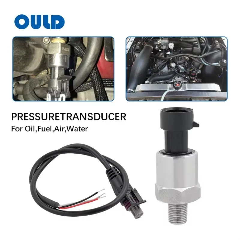 Low cost stainless steel automotive general purpose 4-20ma pressure transmitter NPT1/4 0-5V output 0-200 psi air pressure sensor