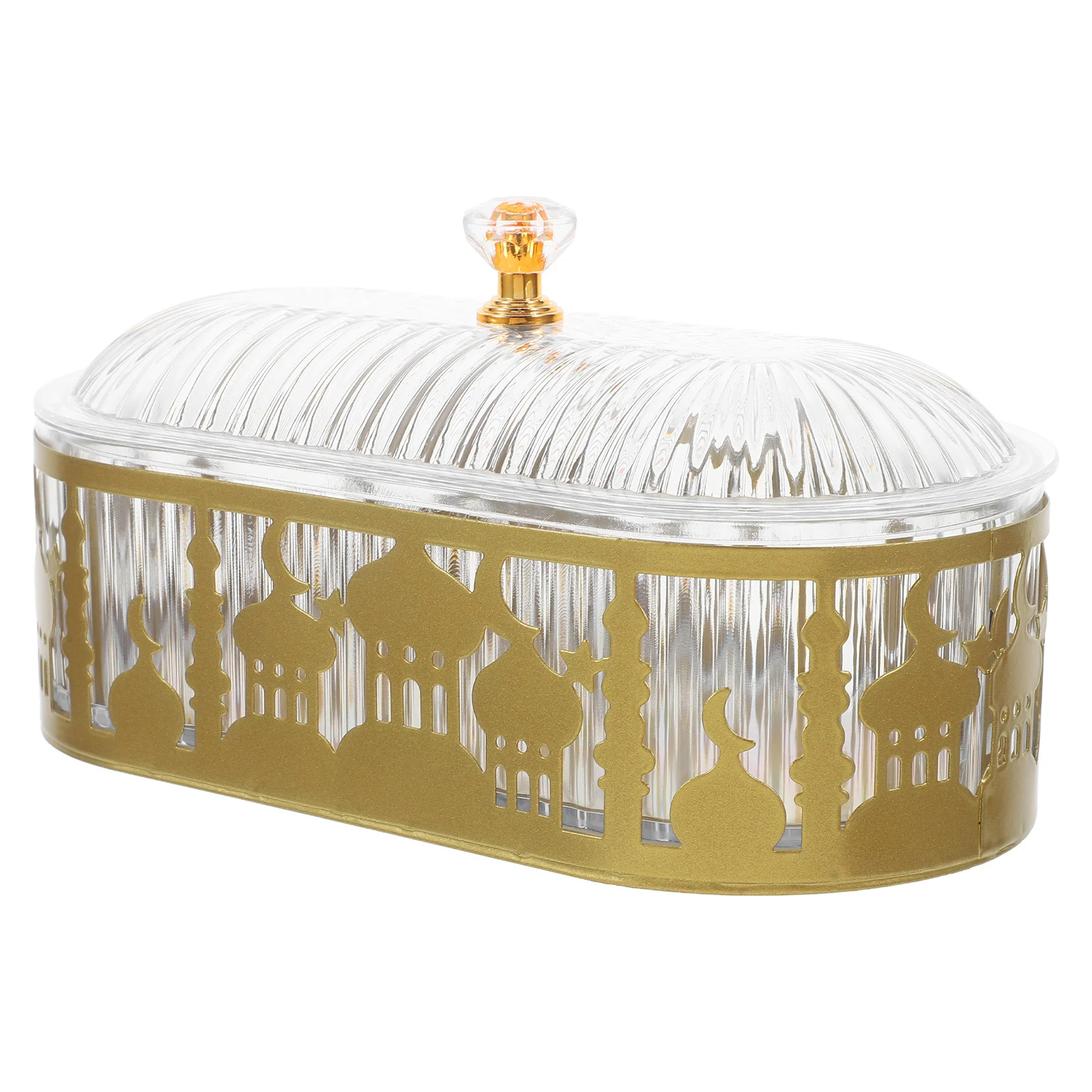 

Eid Mubarak Dish Ramadan Serving Tray Islamic Festival Decor Elegant Home Decor Materials Unique Design Versatile Use