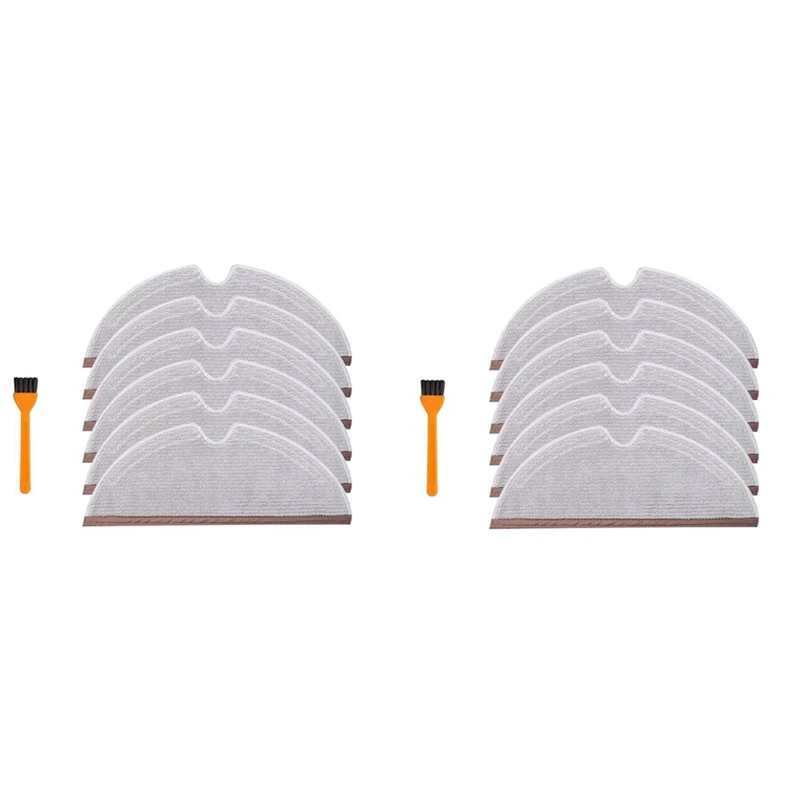 Paños de mopa para Aspiradora Robótica, accesorios de paño de mopa de microfibra para Roborock S4 S5 S6 E4 E20 E25 E35 S50 Xiaomi Mi Mijia