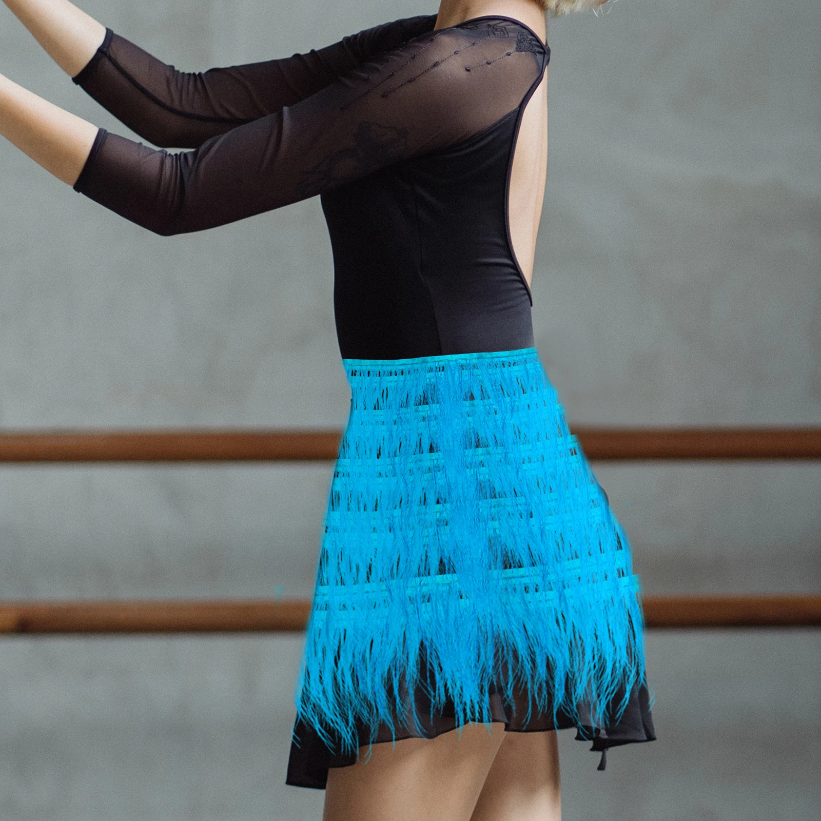 

Ostrich Plume Cloth DIY Tassels Decorative Materials for Clothes Shoes Bag Hat Wedding Dress Accessories