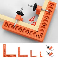 Right Angle Locator 90 degrees clamps For Woodworking Securing Clip L-type Multifunctional Right Angle Positioning Ruler Tool