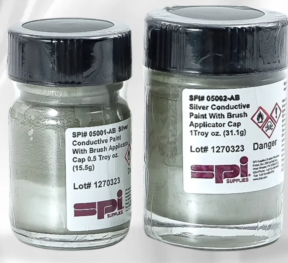 FOR SPI Supplies 05001-AB Silver Conductive Epoxy for SEM EDS Sample Mounting Electrical Connection and High Vacuum Applications