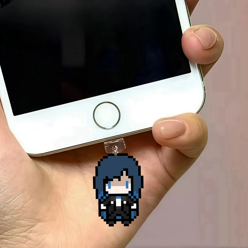 

Акриловая пылезащитная заглушка для телефона Ado японского певца для iPhone Samsung Type-C Ado, пылезащитная заглушка для телефона, подвесные аксессуары, подарок для фанатов