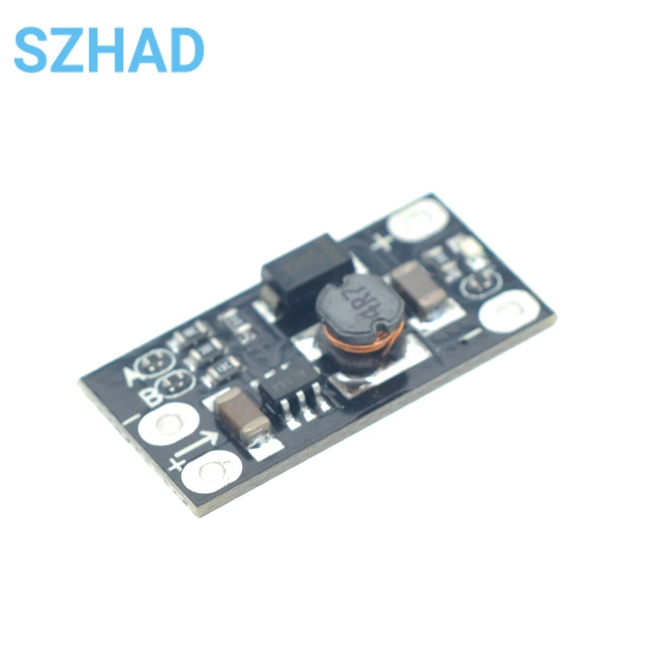 3.7V To 12V Mini DC-DC Boost Module Supports 5V/8V/9V/12V Output Lithium Battery Boost