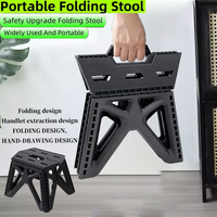 Portable Lightweight Folding Chair Outdoor Beach Chair High Load Durable Fishing Chair, Camping Outdoor Leisure Barbecue Stool