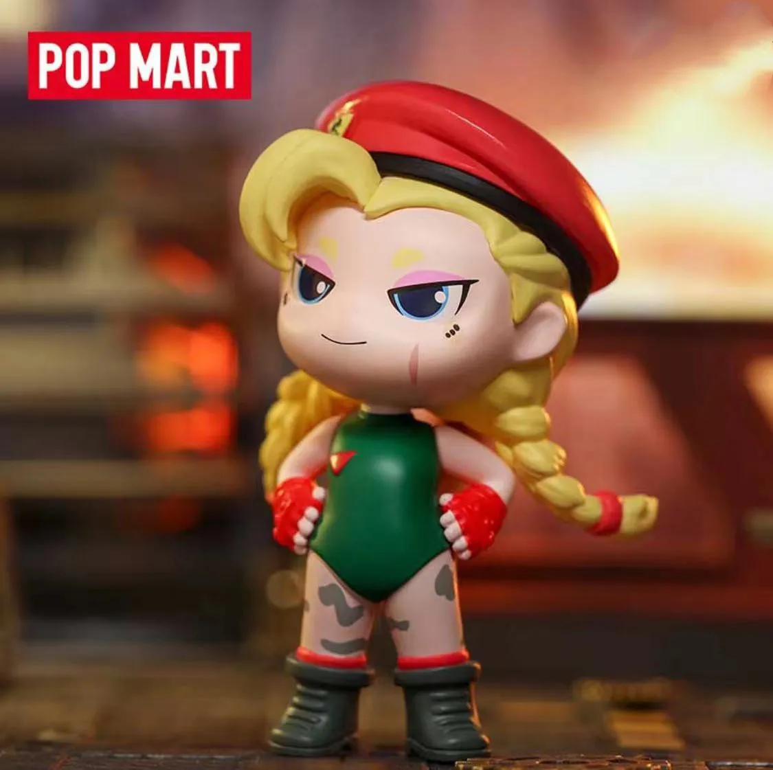 POP MART Street Fighter Duel Classic Character Series Blind Box Toy Popmart Kawaii Action Figures Mystery Box Kids Birthday Gift