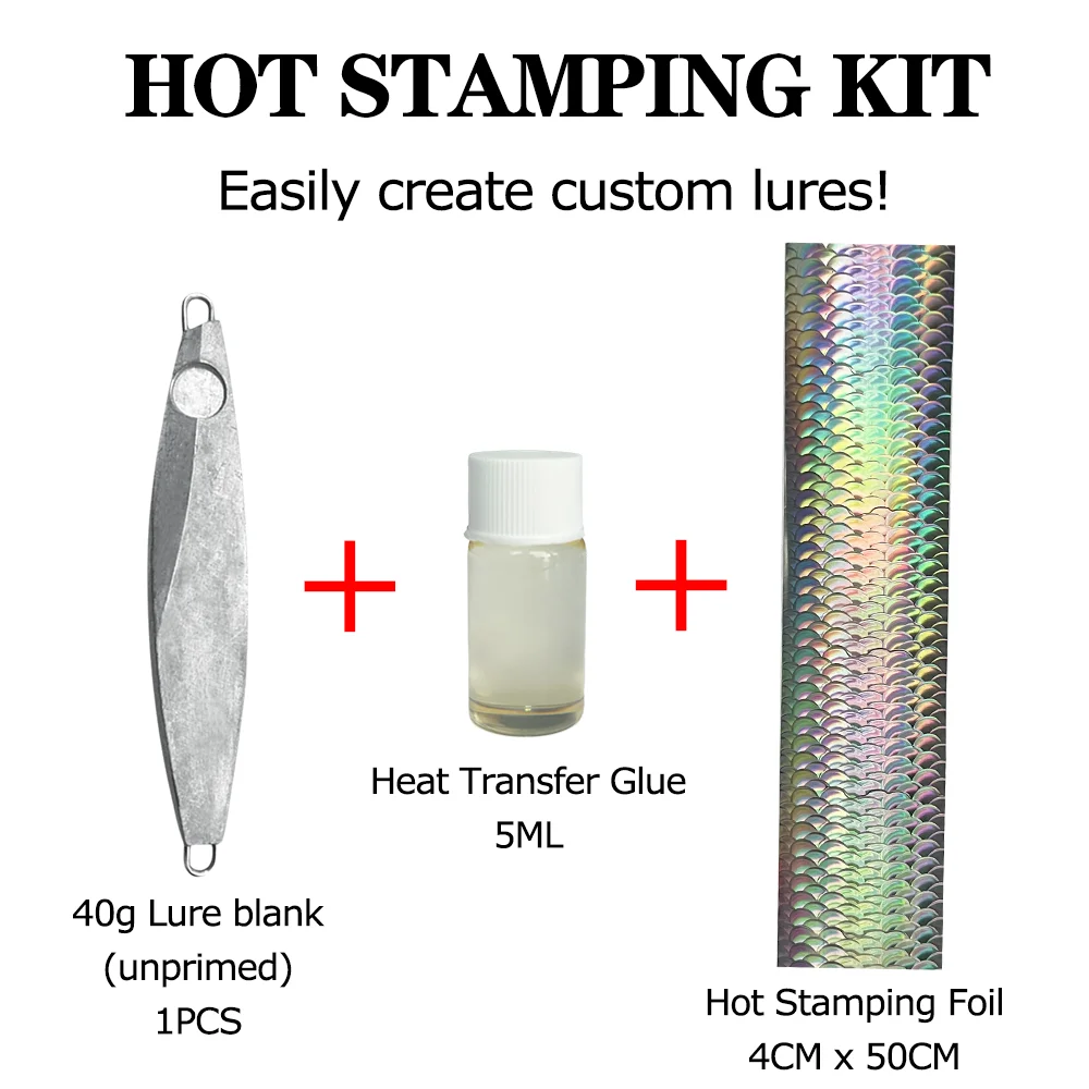 

Приманка из фольги с рыбьей чешуей, набор горячего тиснения для жестких мягких рыболовных приманок, голографическая теплопередающая клейкая приманка, набор фольги, пленка