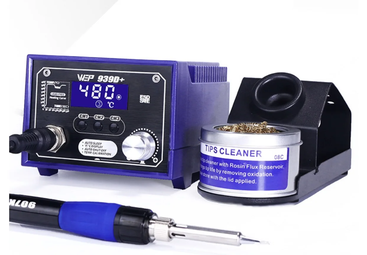 

WEP 939D+ Digital Fast Heating Mobile Motherboard IC Repair Soldering Iron Station