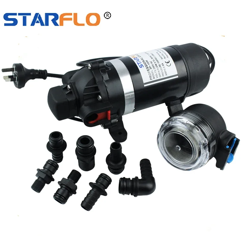 

STARFLO 5.5LPM 220V AC 160PSI high pressure self priming pumps diaphragm pump similar to shurflo water pump