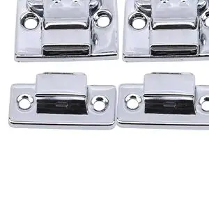 10Pcs Chrome Plated Lever Latch For Chest Box Suitcase Lock Buckle Accessories Home Improvement Furniture Hardware Parts