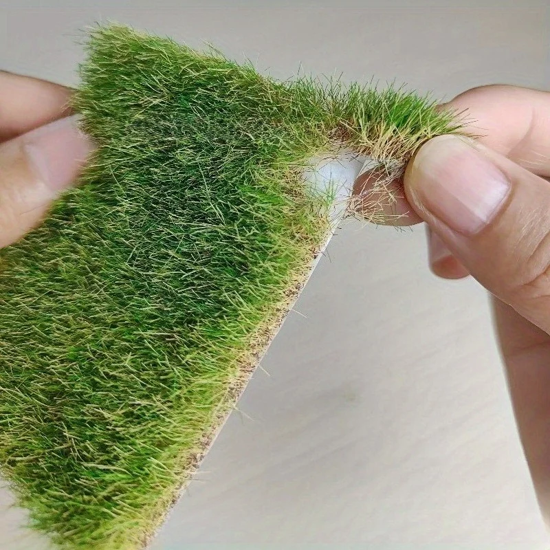 1box Height:0.47inch/0.63inch Hand Torn Grass Clusters,architectural Model Scene Decoration Grass Clusters,DIY Miniature Grass