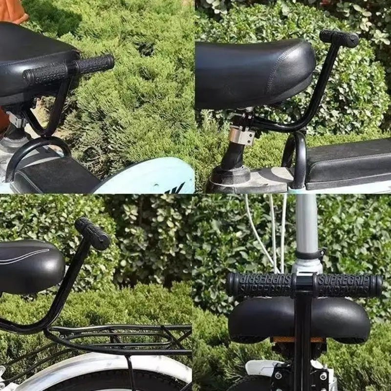 652F Bicycles Children Armrest Safety Handle Grip Bikes Steerer Control Seats Handle Back Seats Handle Rear Seats Armrest - Image 5