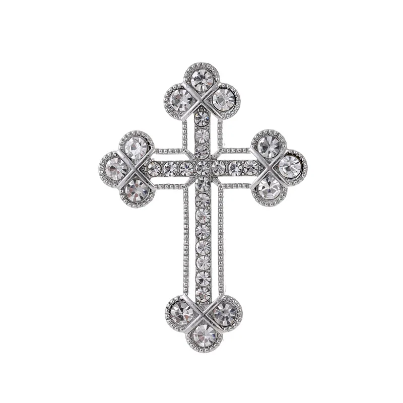 Cross border brooch, suit accessories, high-end alloy, high-end chest flower, shirt collar, clothing badge, decorative buckle