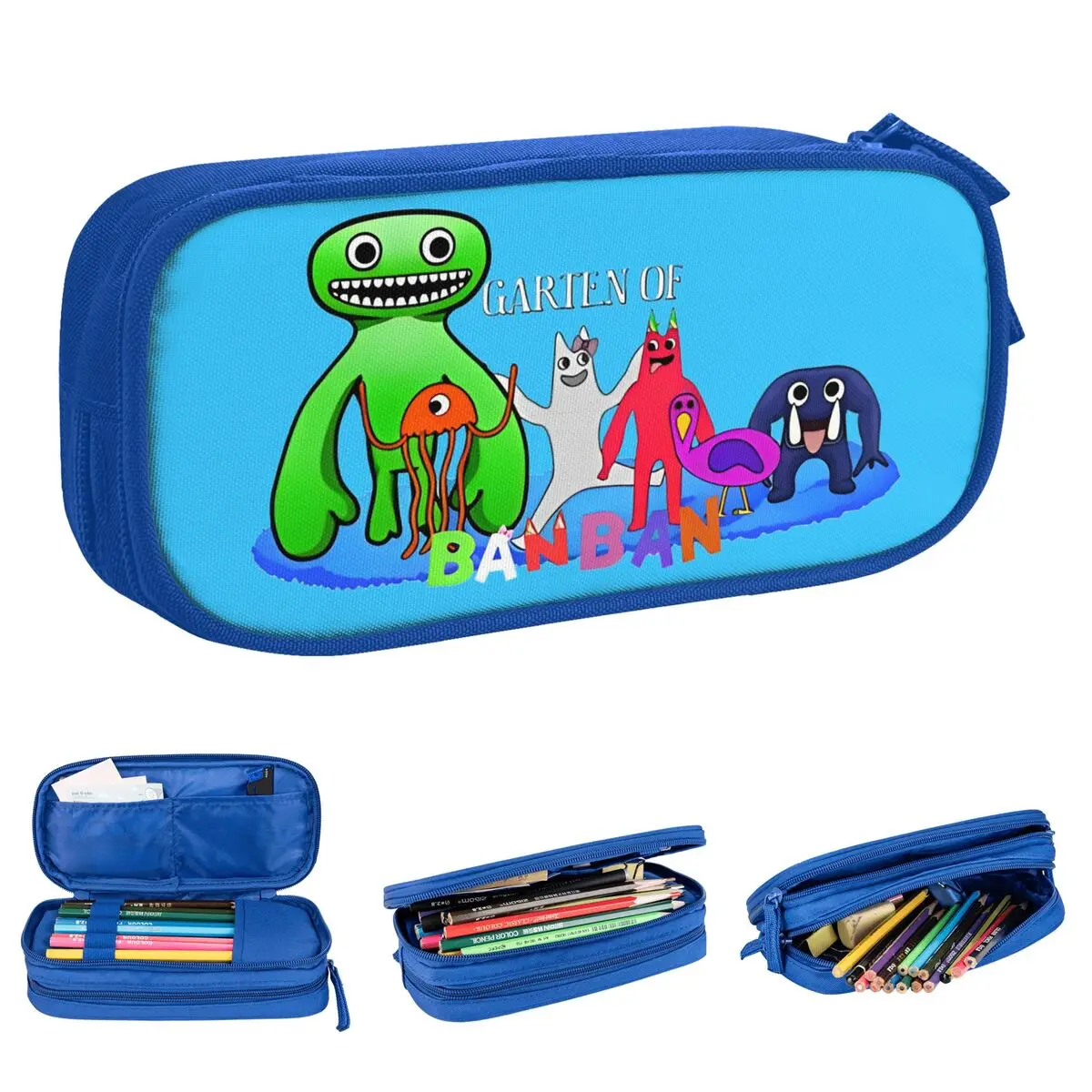 Piórnik Banban Monsters Cute Cartoon Pen Holder Bag Kids Large Storage Students School Gift Piórniki