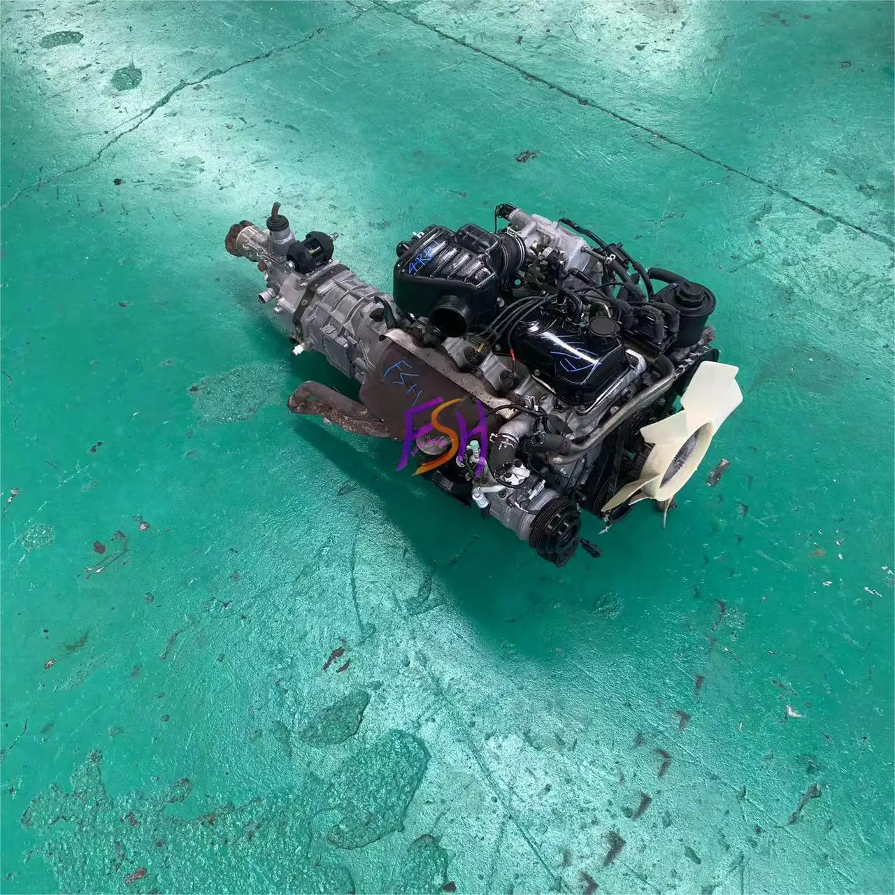 ForJin Bei Used Complete Engine 4RB1 High Quality Second-hand Engine Assembly