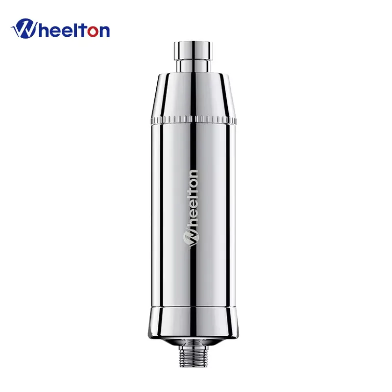 Wheelton KDF-Wasserfilter, Duschreiniger, SPA, Zuhause, Badezimmer, Küche, Wasserenthärter, Chlor entfernen, Haar, Hautzustand verbessern