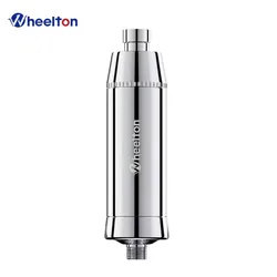 Wheelton KDF Su Filtresi Duş Arıtma SPA Ev Banyo Mutfak Su Yumuşatıcı Klor Kaldırmak Saç Cilt Durumunu İyileştirir