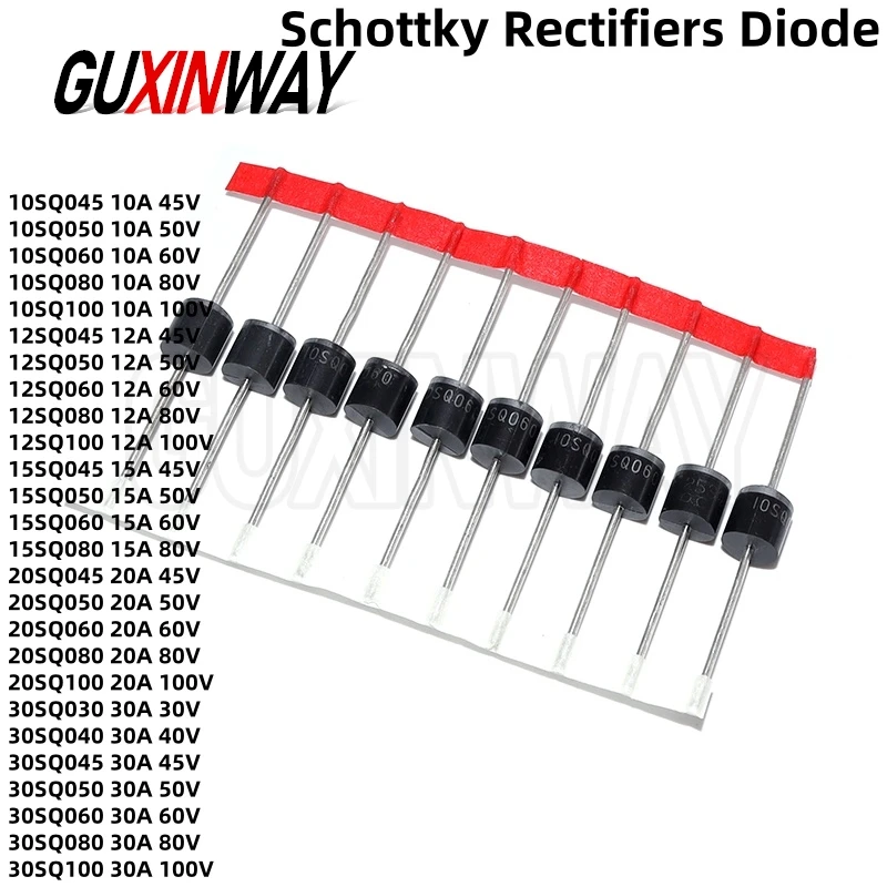 10PCS Solar Energy Schottky Rectifiers Diode 10SQ045 10SQ050 10SQ060 10SQ080 10SQ100 20SQ045 20SQ050 30SQ045 30SQ080 30SQ100