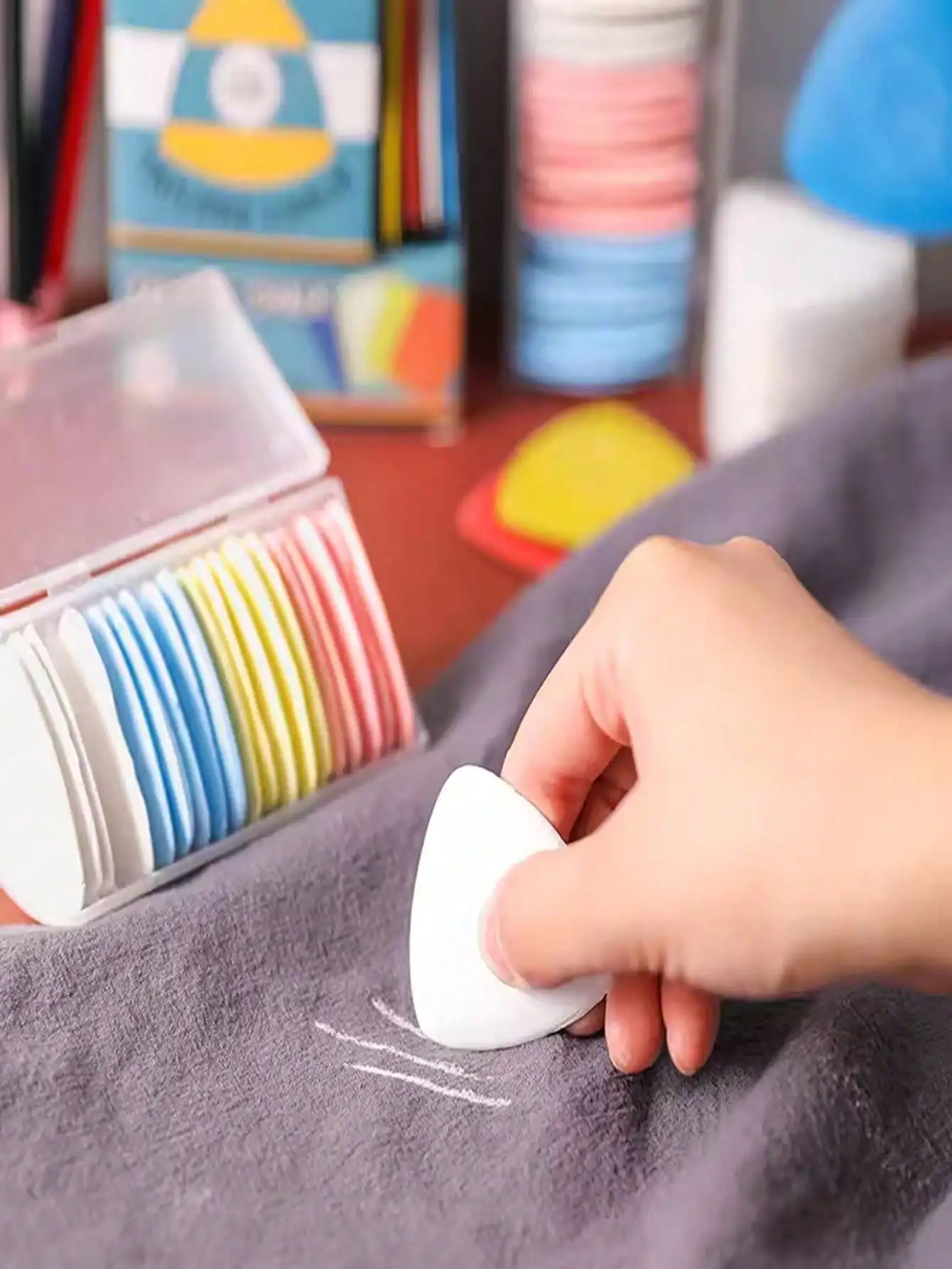 

20Pcs/Set Erasable Tailors Chalk Markers - Perfect For Sewing And Needlework