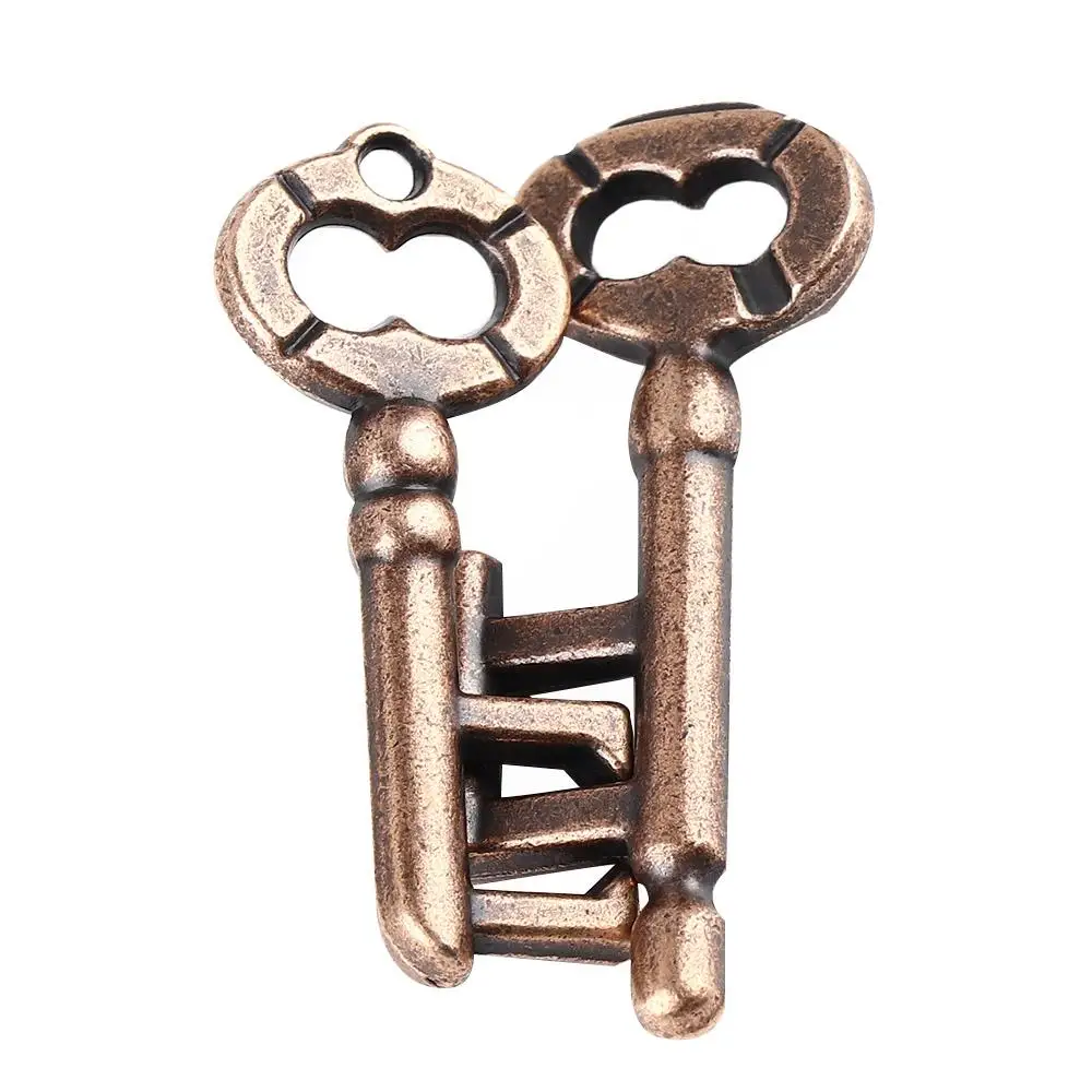 Alloy  Brain Teaser Intelligent  Brain Tester Key Puzzle Puzzle