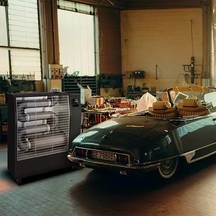 Wholesale High Quality Diesel Infrared Heater NDH-16 Diesel Heater 16Kw Fuel Heater