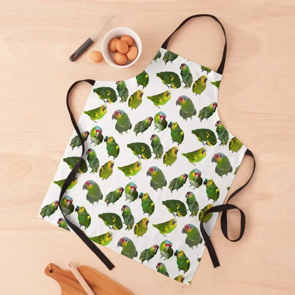 

Mixed bird Apron Bib For Kitchen Women's Home Clothes Useful Things For Kitchen christmas kitchen Apron