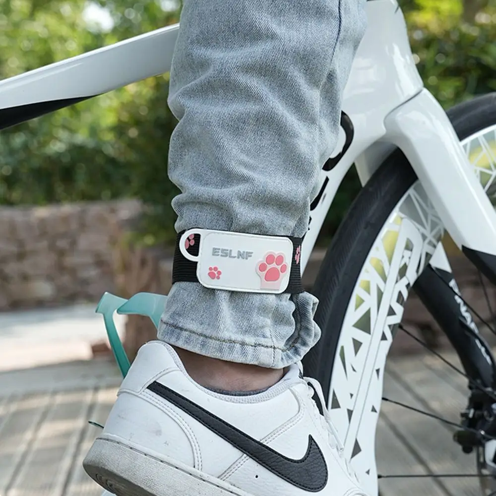 Elastic Adjustable Ankle Bands Stretchable Anti-dirty Bicycle Ankle Leg Strap Wrist Band Comfortable Cycling Pants Strap
