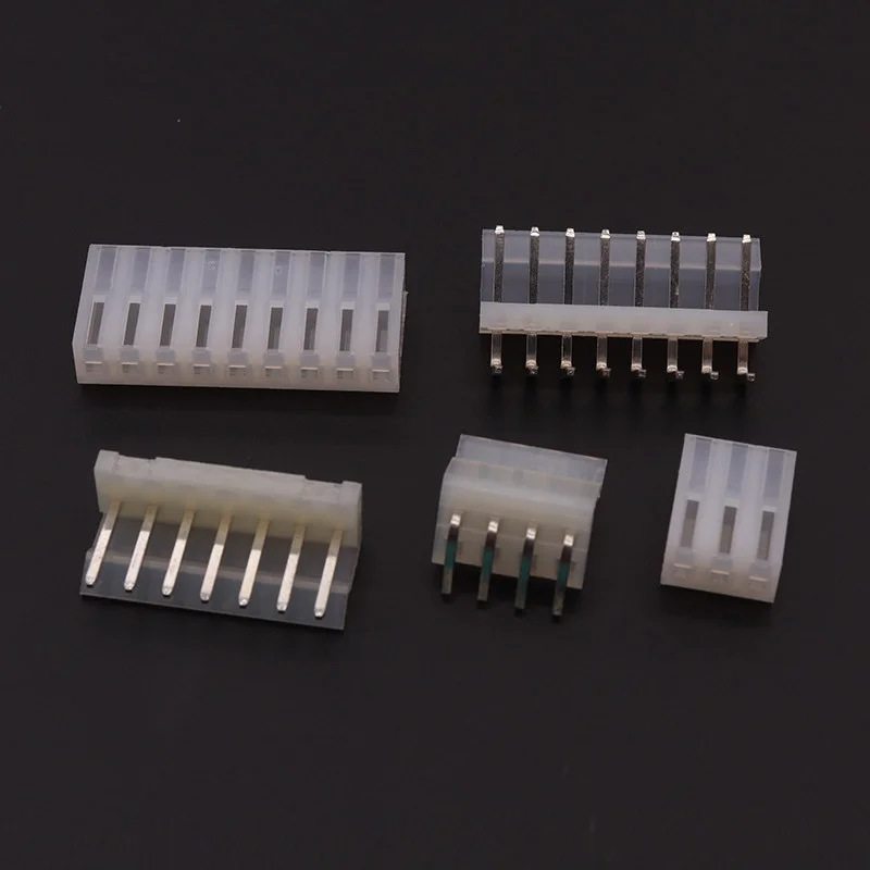 10Set/Lot CH3.96 3.96 mm CH3.96 - 2/3/4/5/6 Pin Straight/Curved Needle Connector 10pcs Male + 10pcs Female + Terminal 3.96mm