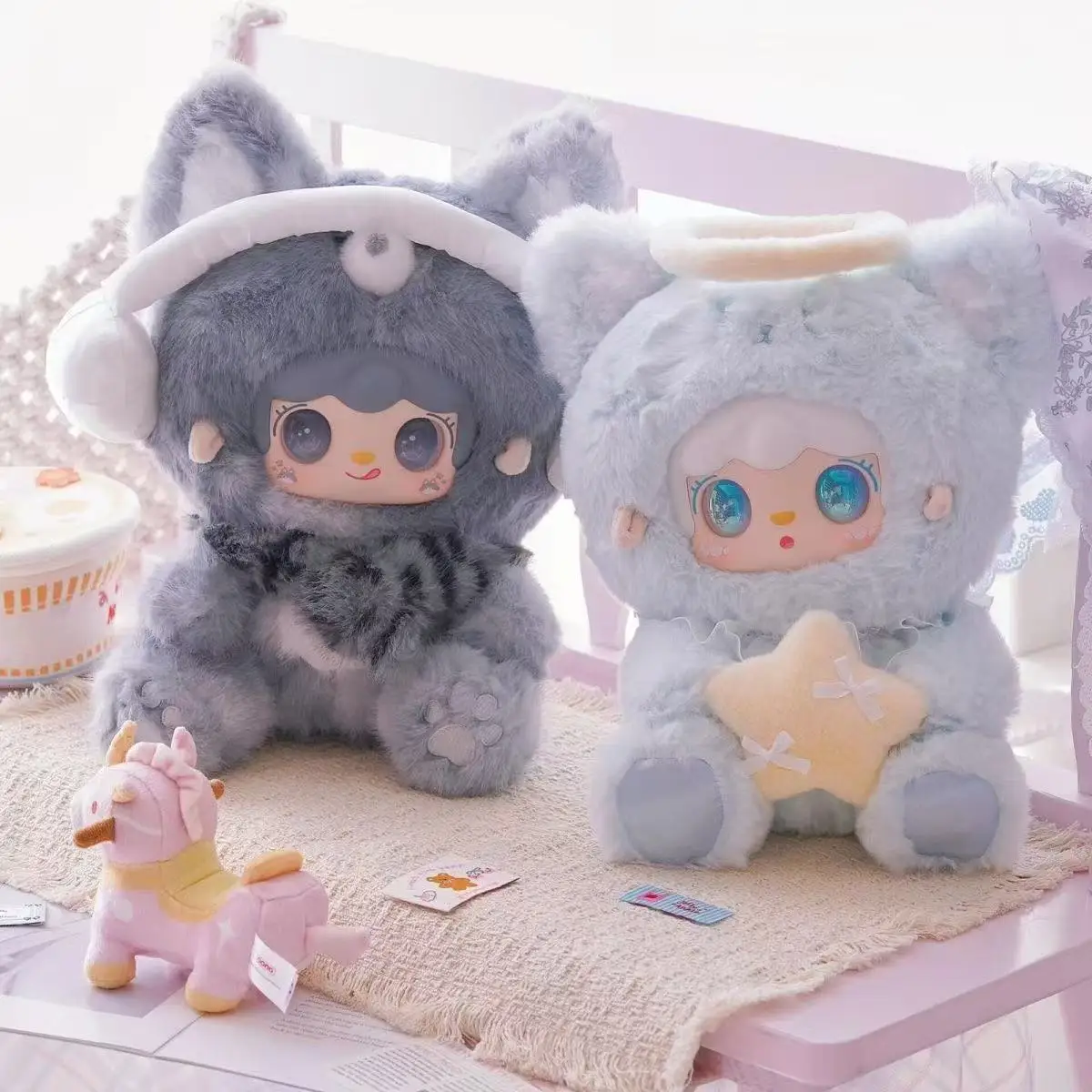 

Yooki 400% V3 Versatile Idol Series Blind Box Doll Cute Vinyl Desktop Ornament Fashion Trend Gift for Girls Collectible Kid Toy