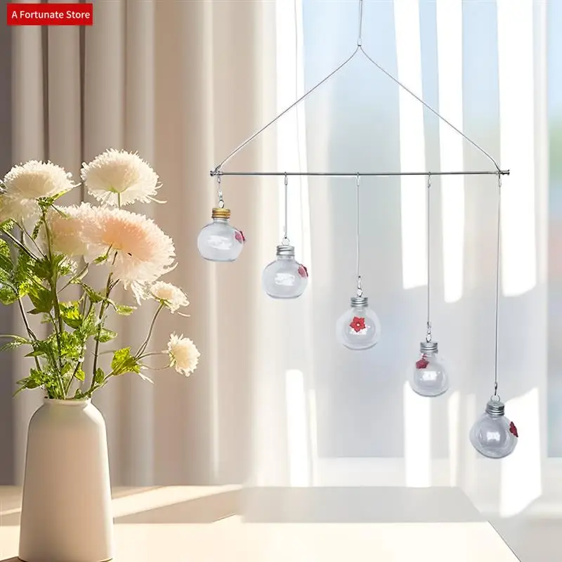

1 Piece Charming Wind Chimes Bird Feeders Garden Decor Bird Feeder As Shown For Outdoors,Window Bird Feeders For Viewing