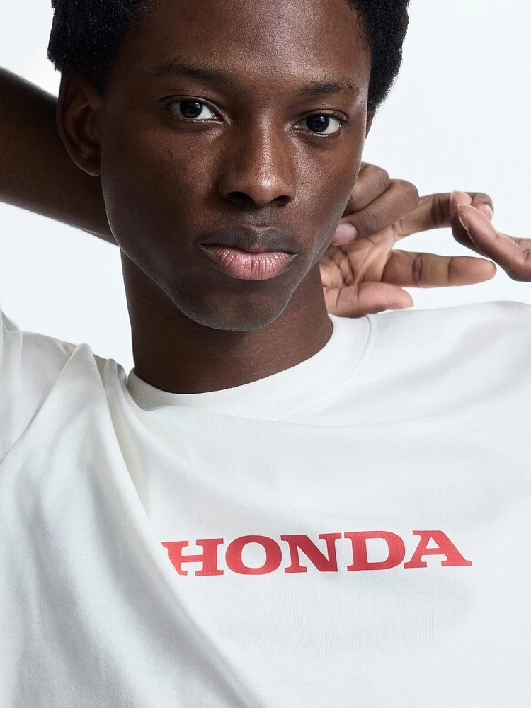 

HONDA 2026 Новинка! Модная летняя трендовая мужская футболка 2026 года. Весенняя новинка Honda: свободный модный топ с коротким рукавом.