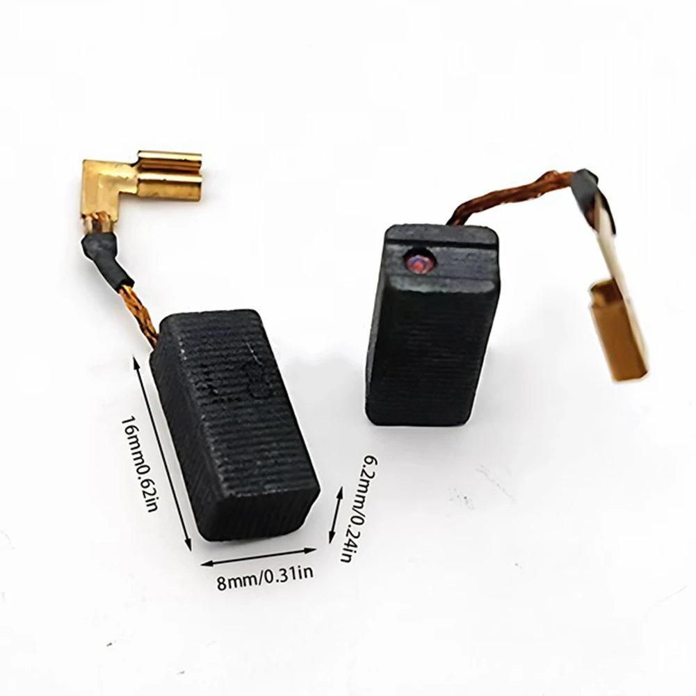 2pcs Carbon Brushes For DEWALT CARBON BRUSH DWE4050 DWE4887N GRINDER N183725 NA160502 Power Tools Carbon Brushes Accessories