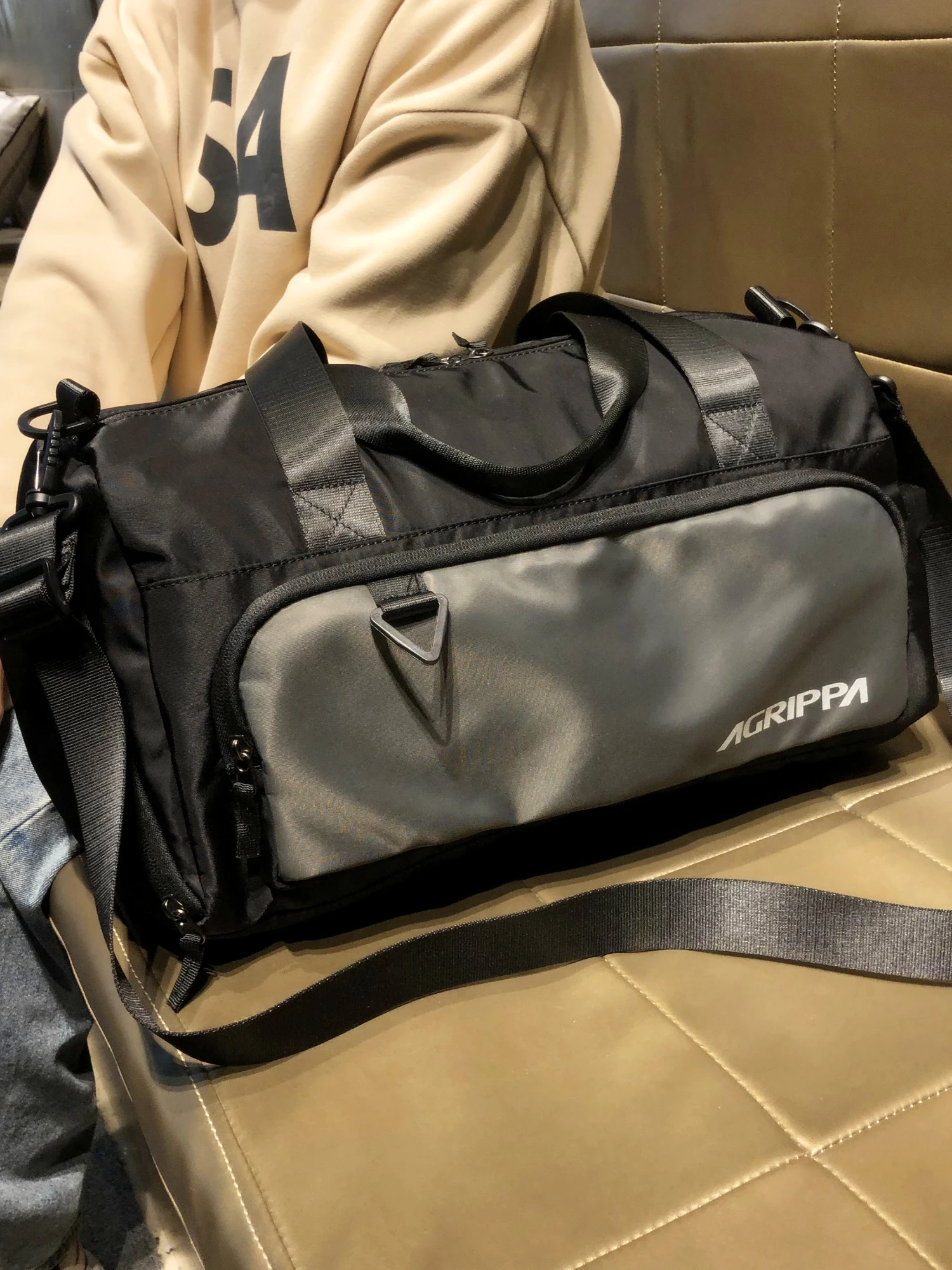 gurdier-travel-bag-2026-new-portable-sport-fitness-bag-unisex-lightweight-large-capacity-luggage-bag-for-short-trips