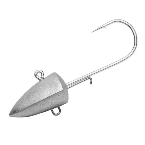 10 Uds. Anzuelos de dardo Jighead 3,5g 5g 7g 10g 14g 21g 28g anzuelo de señuelo de pesca de gusano señuelo suave cabeza de plantilla cebo Artificial aparejos de pesca