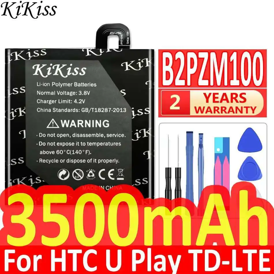 

Литий-ионный аккумулятор B2PZM100 для HTC Alpine, U Play, U Play TD-LTE, U Play TD-LTE Dual SIM