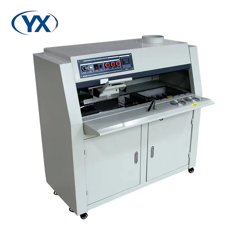 

Полуавтоматическая машина для пайки в погружении Yingxing YX3525DG для нарезки выводов печатных плат, машина для пайки в погружении