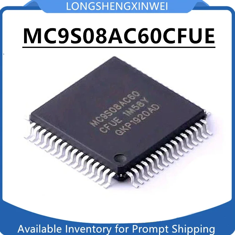 

1PCS MC9S08AC60CFUE QFP-64 New