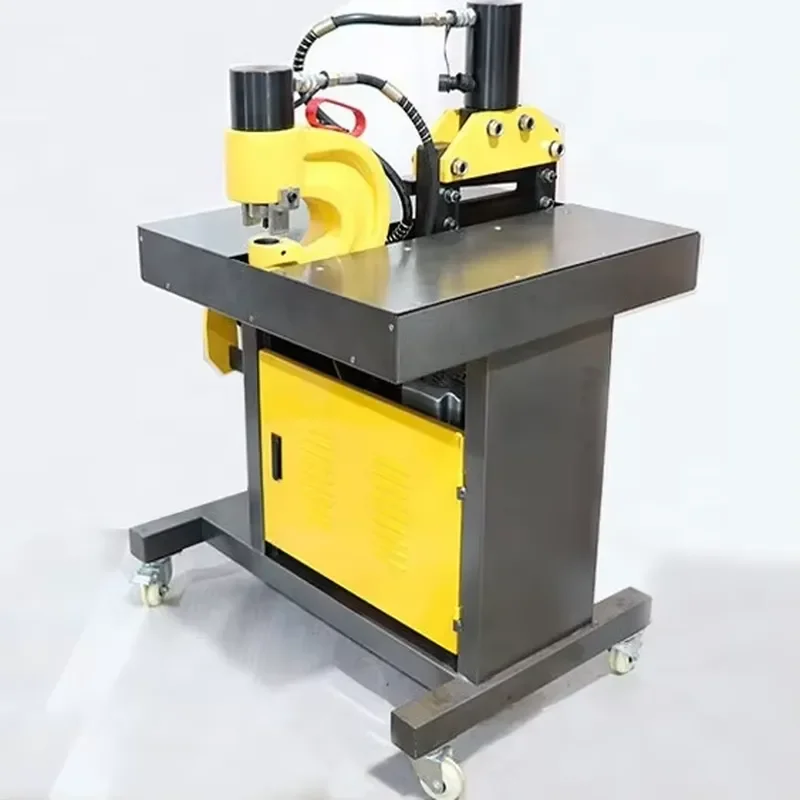 GeYu Hydraulic Motor-Driven Busbar Press Punching Cutting Bending Machine Three-in-One Copper BusBar Processing Machine