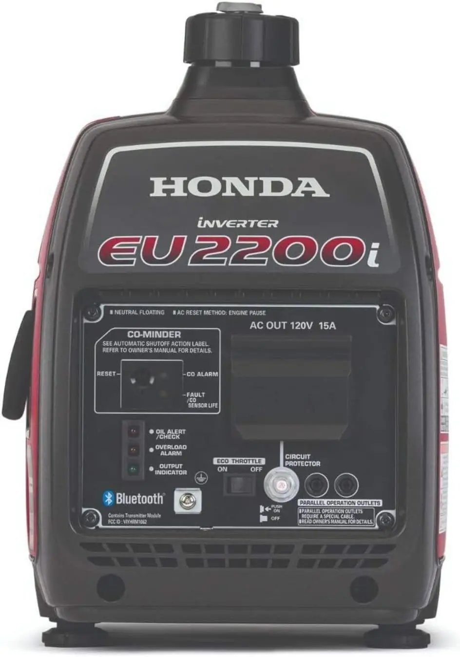

EU2200ITAN 2200 Watt 120 Volt Super Quiet Portable Inverter Generator CO-Minder