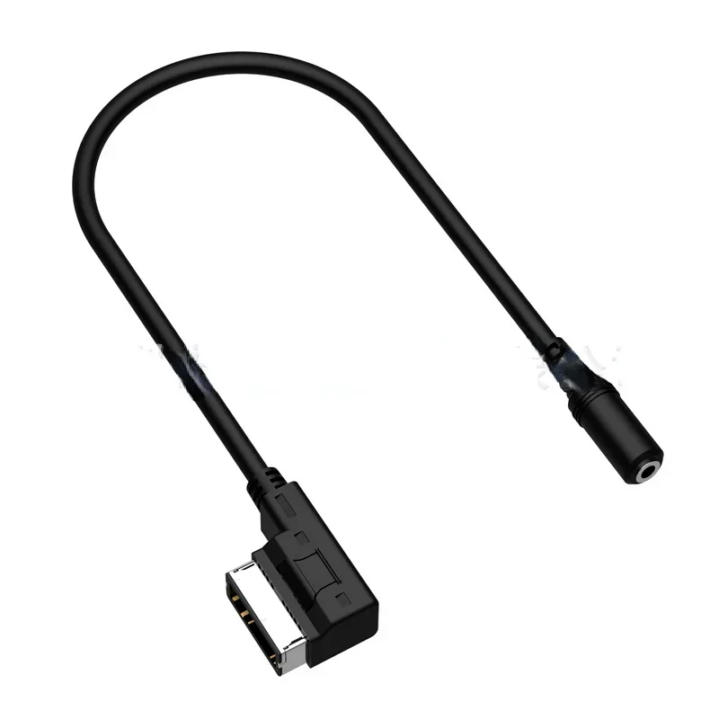 AUX Docking Audio Cable, Music Harness, Reprodução Externa, Adequado para Benz MI-3.5 Fêmea