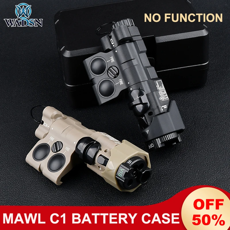 Wadsn Nylon Battery Box Dummy MAWL-C1+ Battery Case Upgrade MAWL C1 Laser Hunting Accessory NO Function